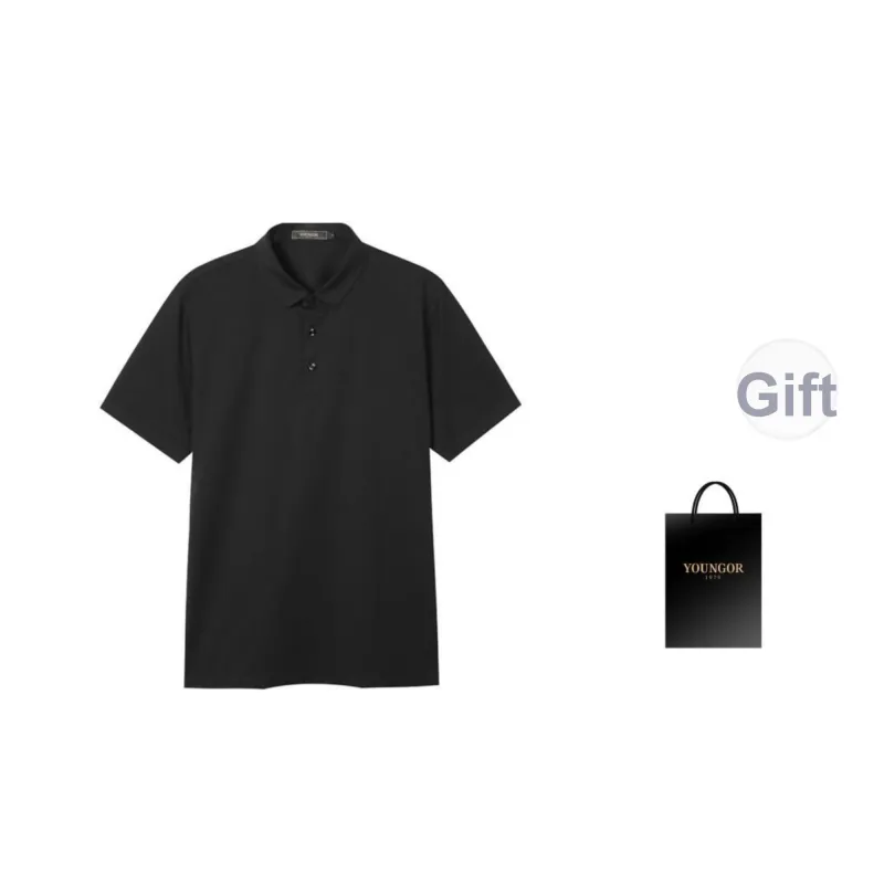 YOUNGOR Polo Shirt Men's Emerald Green-5