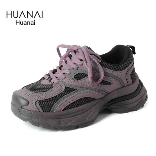 HUANAI Chunky Sneakers Women's Low-Top