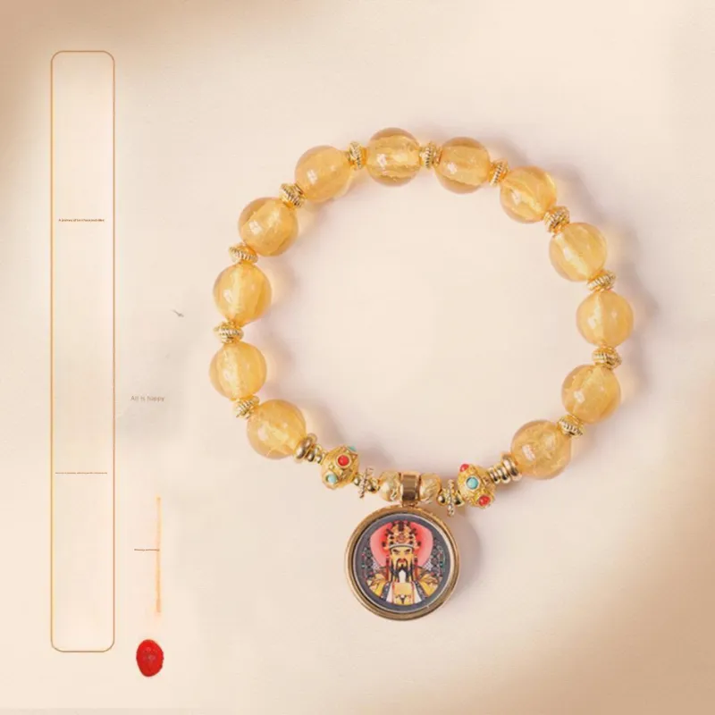 The Years Are Quiet Colored Glaze Bracelets Unisex-1