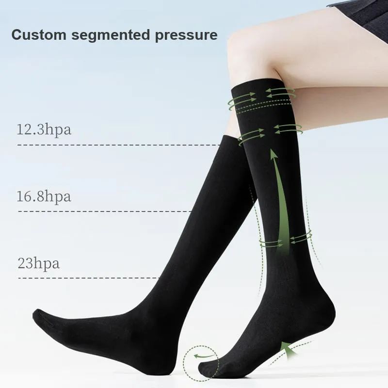 SHIWAJI Sun Protection Breathable Knee High Socks Women's Combo Set-1