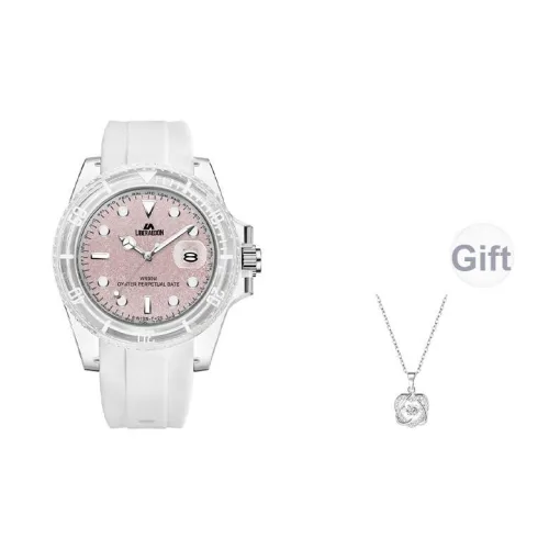 LIBER AEDON Наручные часы кварцевый механизм розовый циферблат женские часы