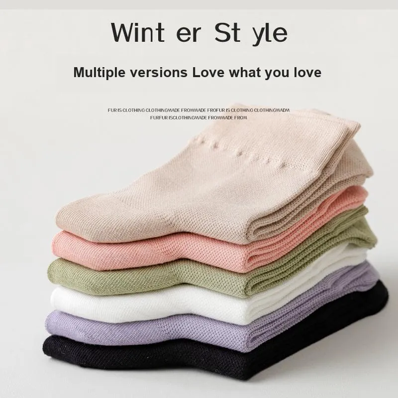 ROBINHOOD Mid Calf Socks Women's 5 Pack-5