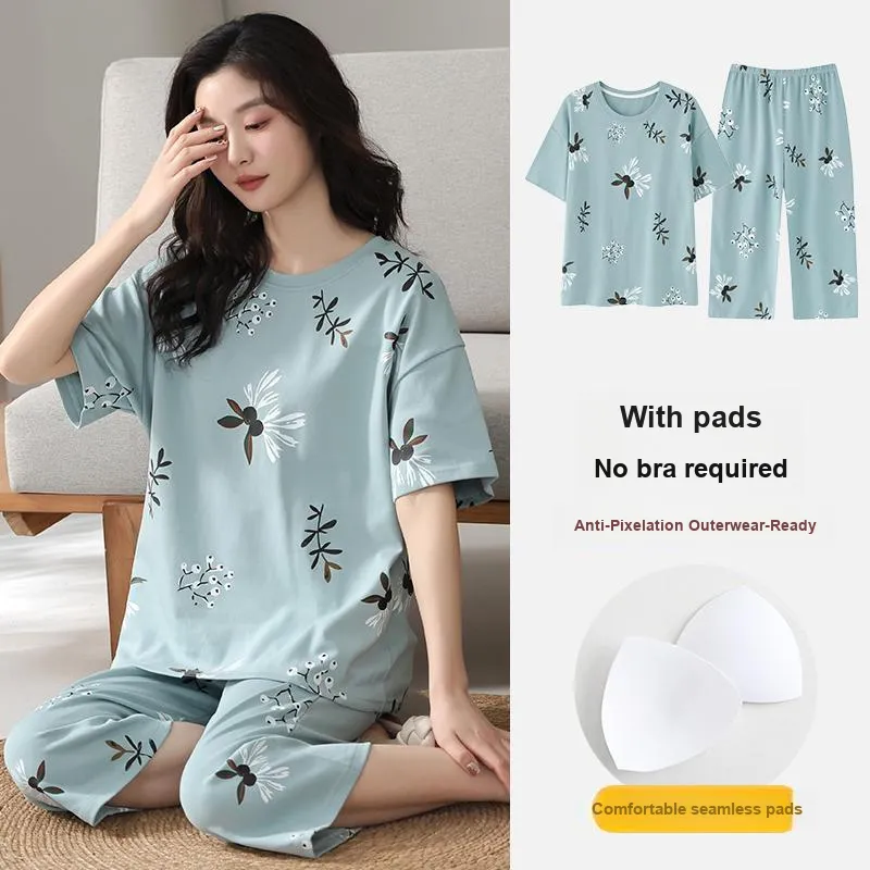 GOSO Pajama Set Women's Turquoise-6
