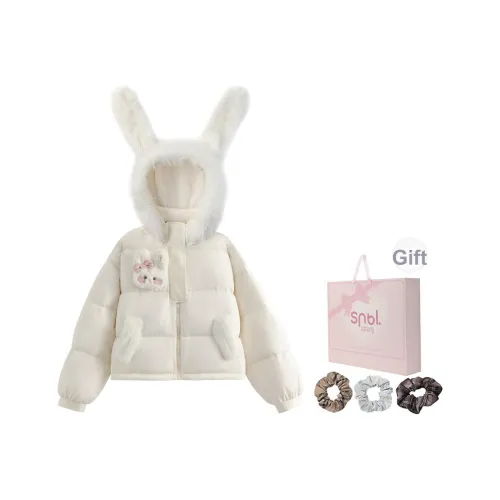 SNBL Белый Женский Пуховик