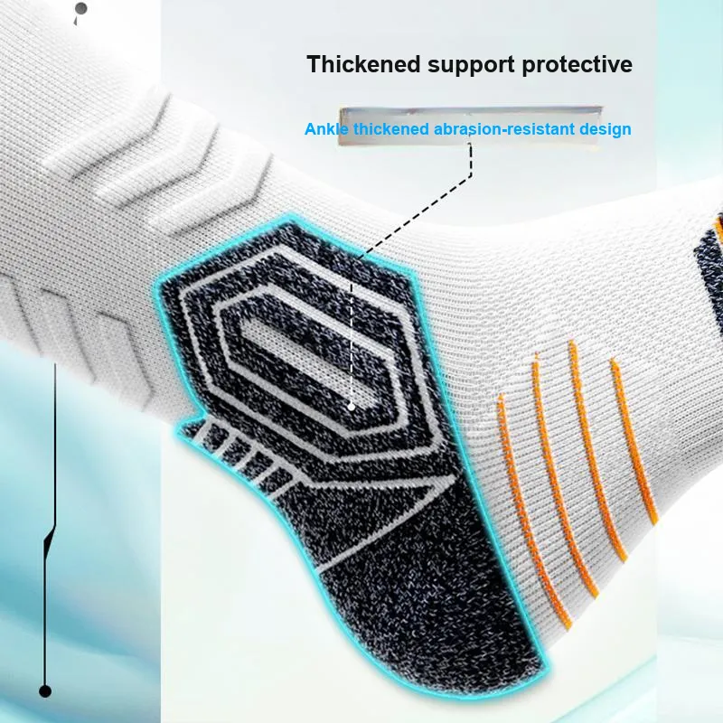 JIAZINI Basketball Socks Men's 3 Pack-27