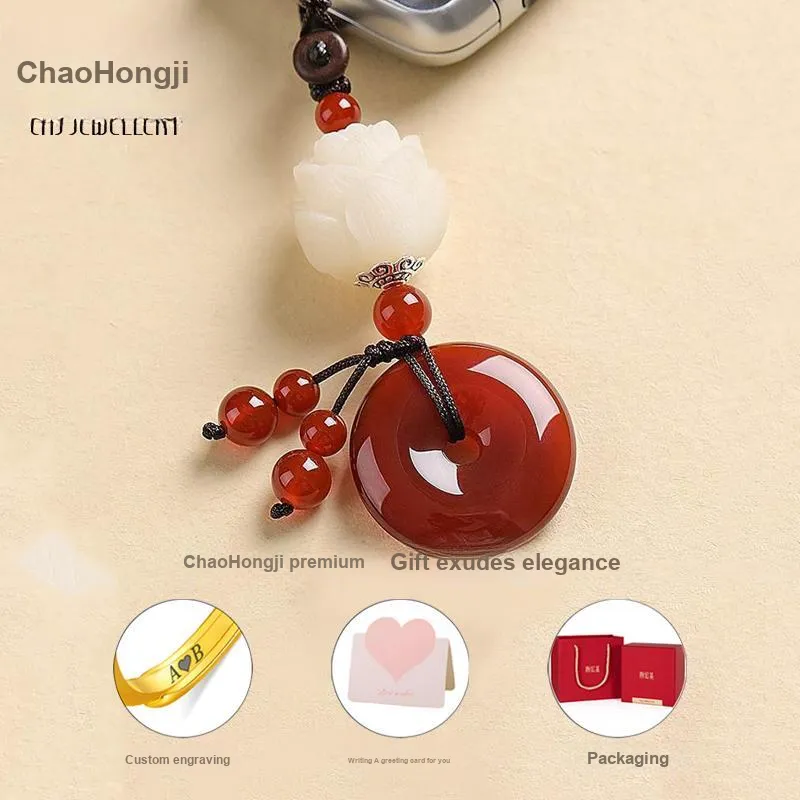 CHAOHONGJI Chalcedony Pendants Women's-1