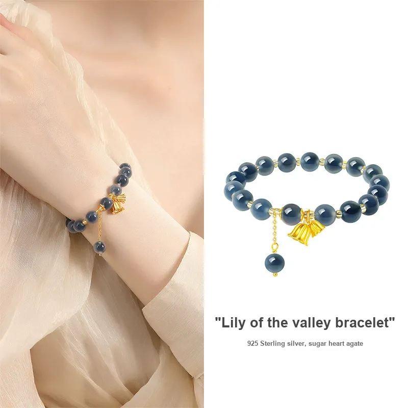 ARPOLINE Agate Beaded Bracelet Women's-3