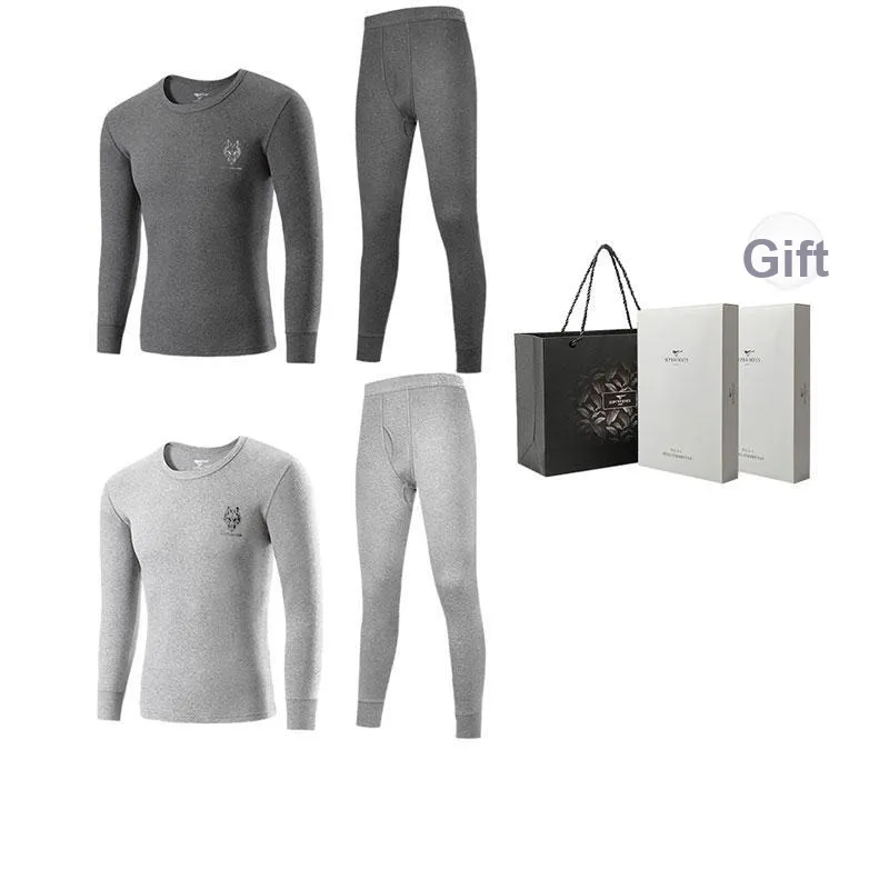 SEPTWOLVES Термический комплект для мужчин 2 предмета трусы подарочный набор в коробке