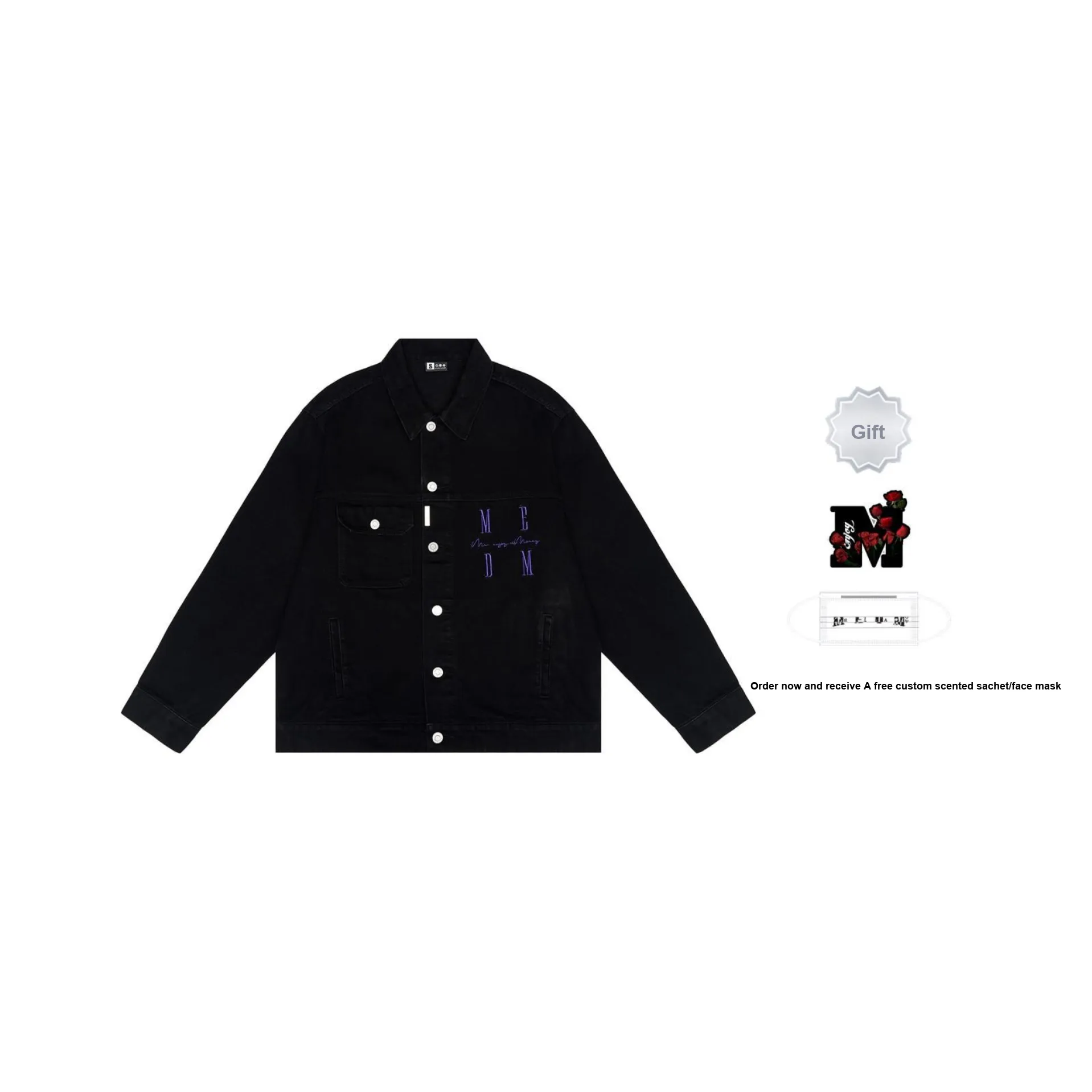MR.ENJOYDA MONEY Denim Jackets Unisex