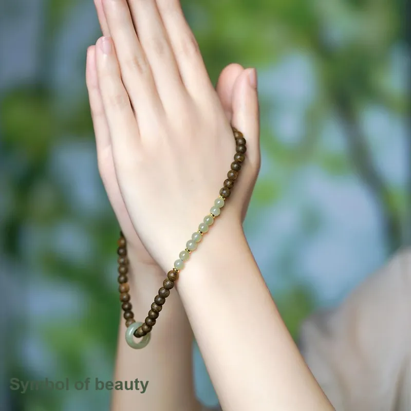 DALONG Aromatic Agarwood Bracelets Unisex-8