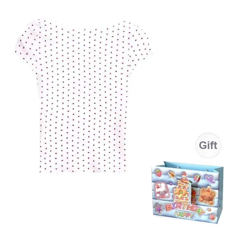 Gentle welcome T Shirts Women's Top Shopping Bag-1