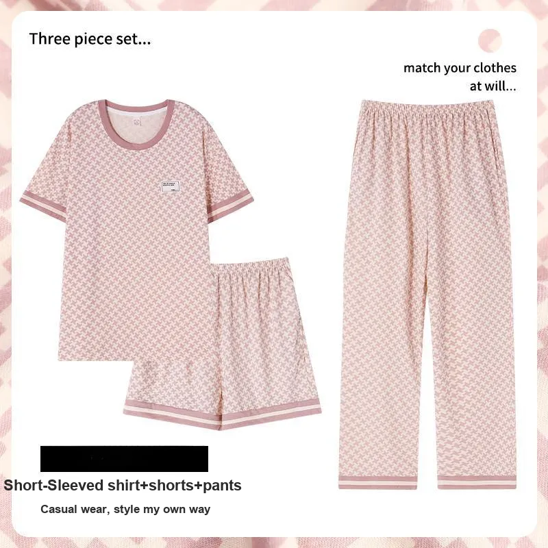 MADALLO Pajama Set Women's Pink-1