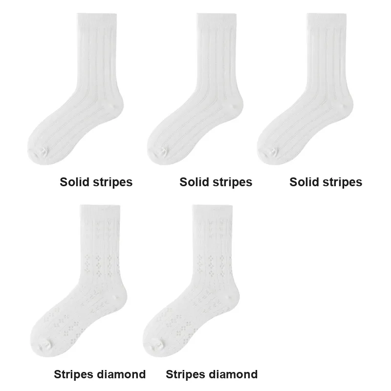 H YXIANG Mid Calf Socks Women's Combo Set-39