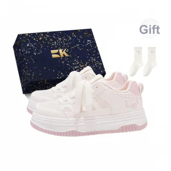 Boldi Kuki Coverage Breathable Low Top Skateboard Shoes Women's Pink