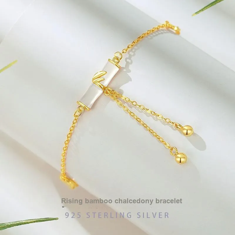 GIFU Chalcedony Jade Bracelets Women's-4