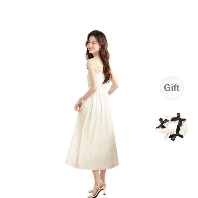 TORIGHT Slip Dress Women's Beige Apricot-1