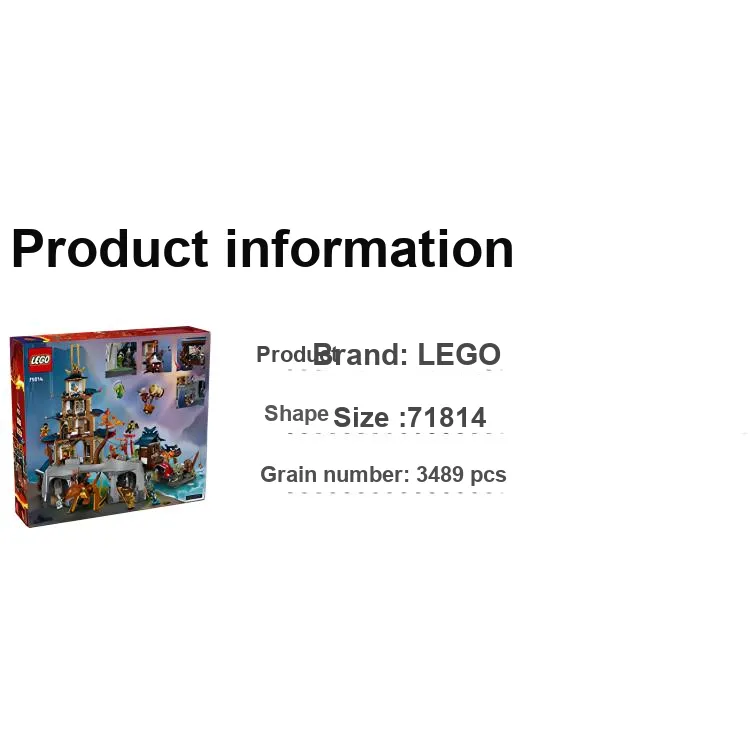 LEGO Tournament Temple City Building Blocks 71814-3