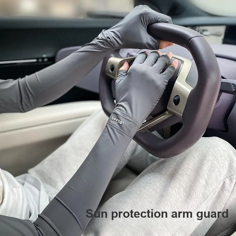 Shizhu Lightweight Sun Protection Sleeves Unisex-6