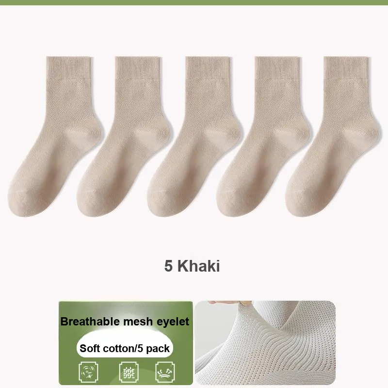 7 SEVFUN Mid Calf Socks Men's Combo Set-13