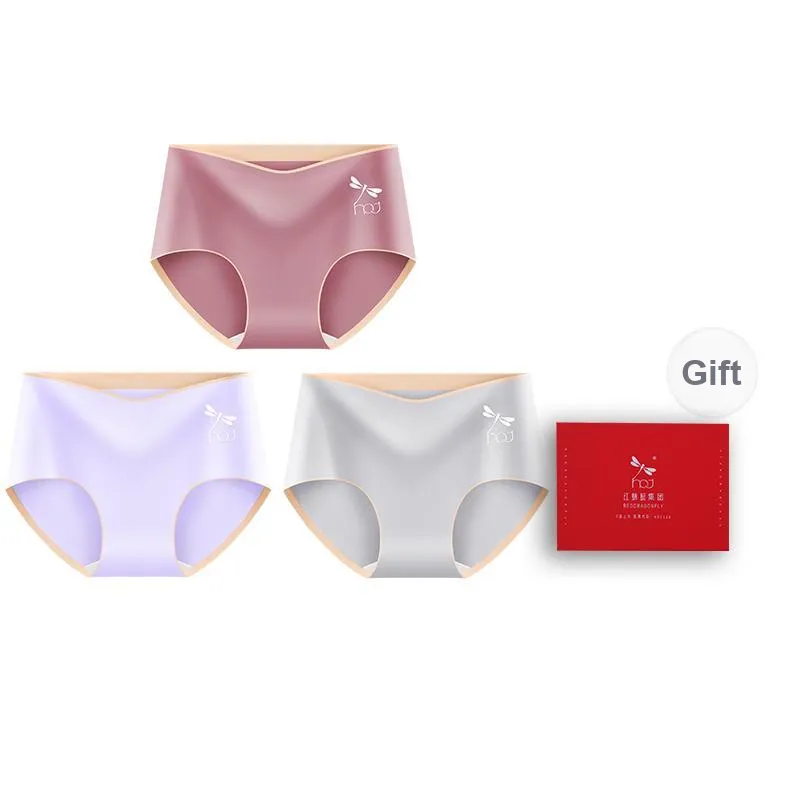 RED DRAGONFLY Cotton Panties Women's Combination Gift Box Set-11