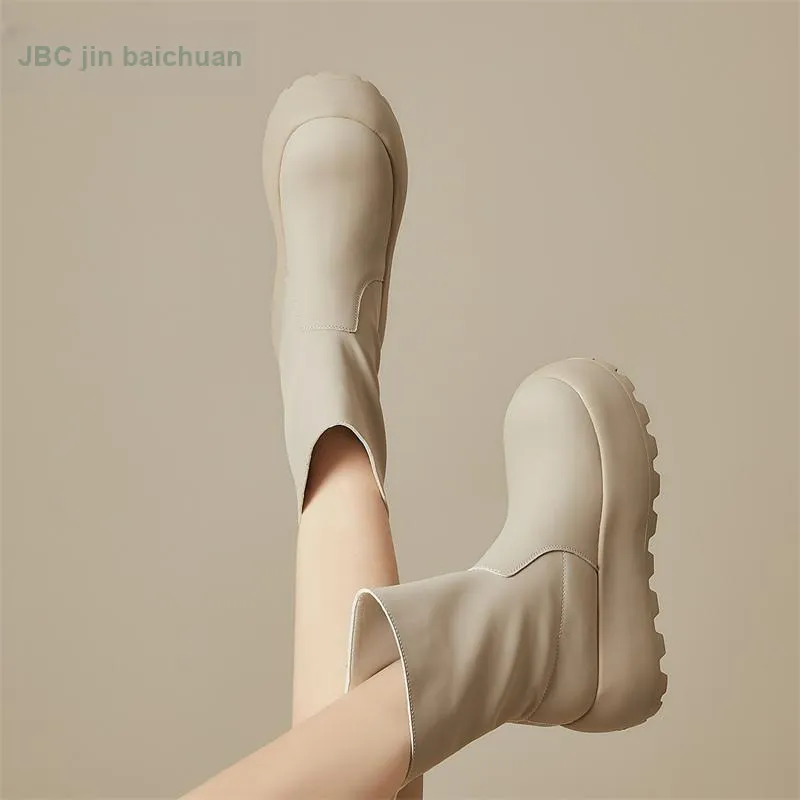 Jin Baichuan Ankle Boots Women's-14
