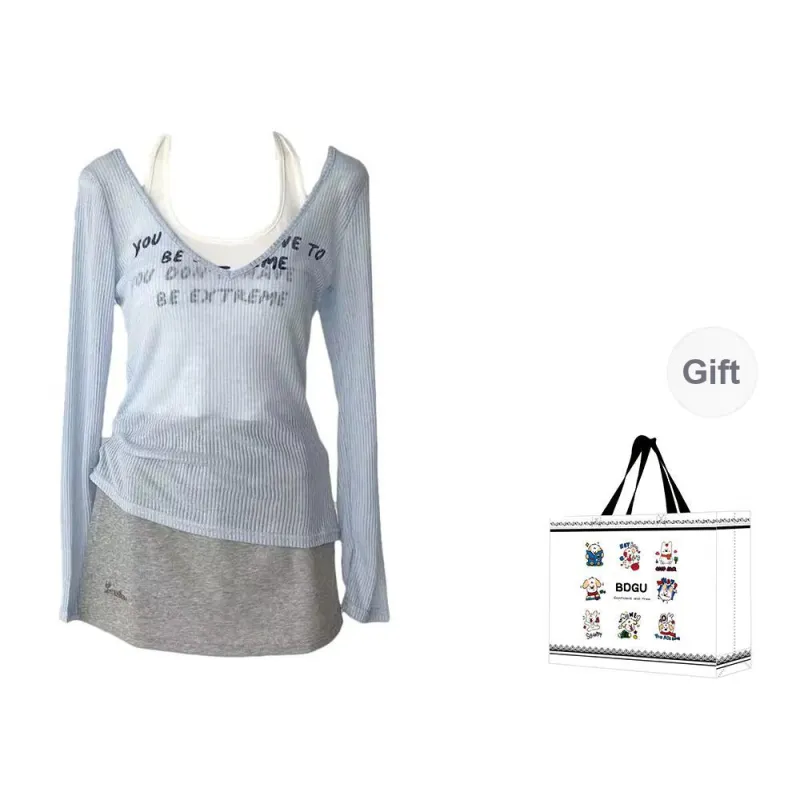 BDGU Two Piece Skirt Sets Women's-1
