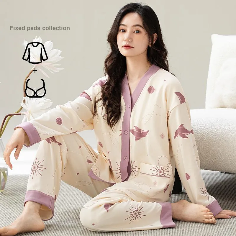 DanceBees Pajama Set Women's Image Color-2