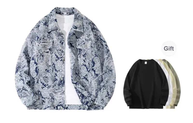BOBBY ABLEY Denim Jacket Unisex-27