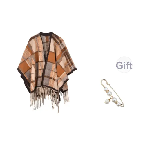 J W Шерсть Палантины Женские