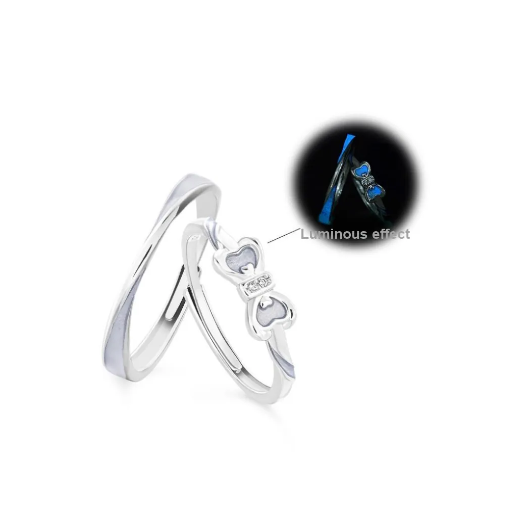 VIVIWELL S925 Silver Rings Unisex