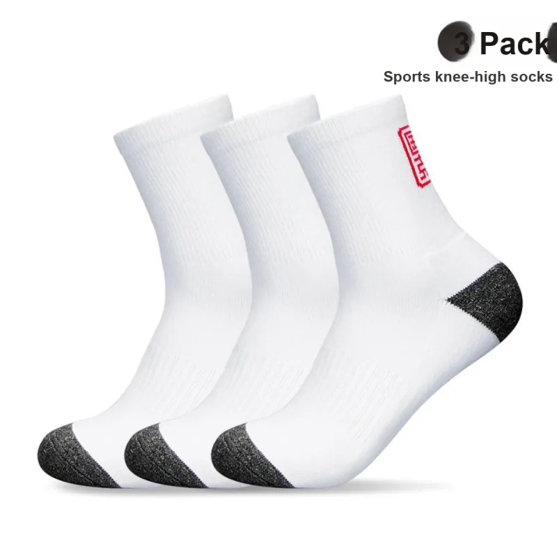 PEAK Mid-Calf Socks Unisex 3 Pack-6