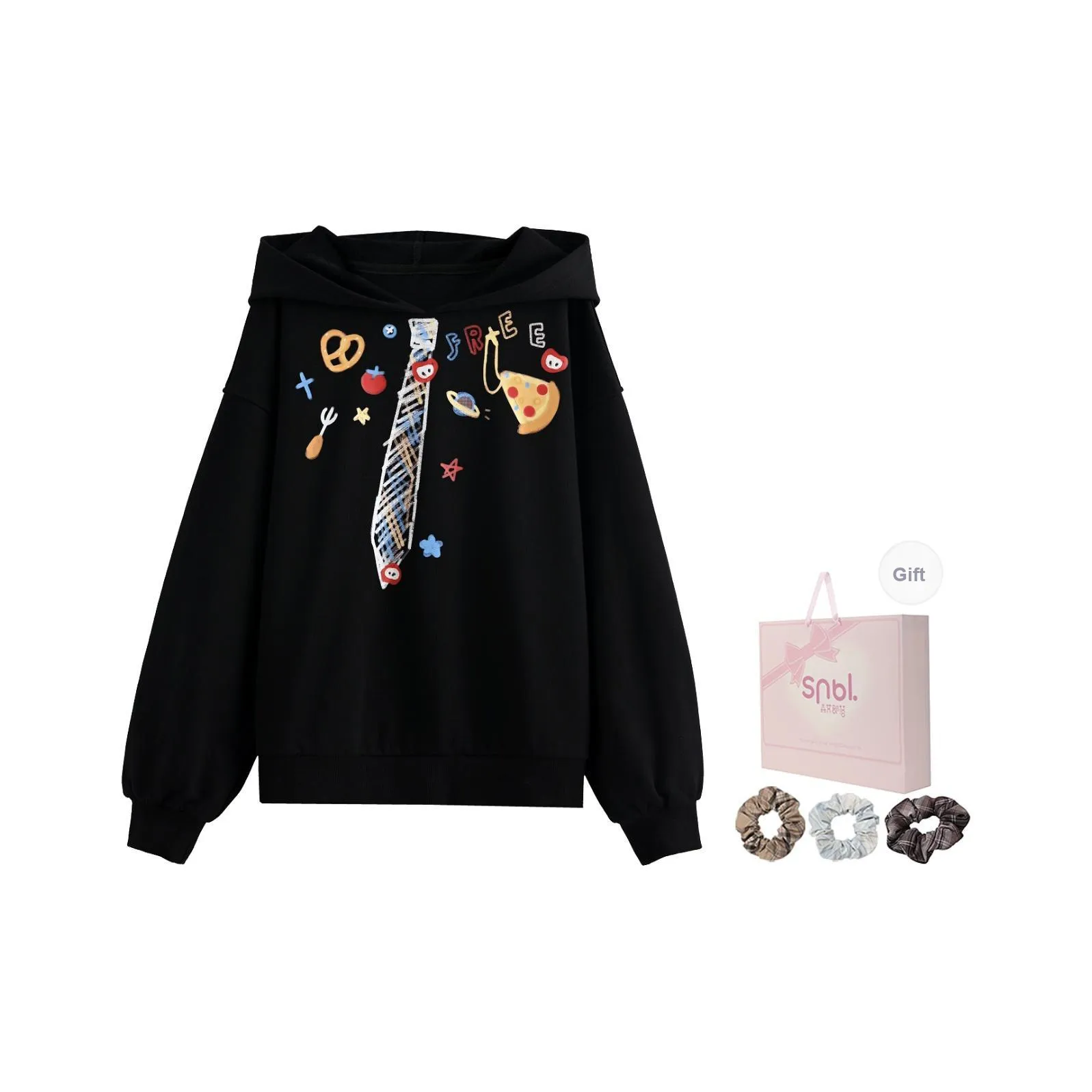 SNBL Черный Женский Свитшот