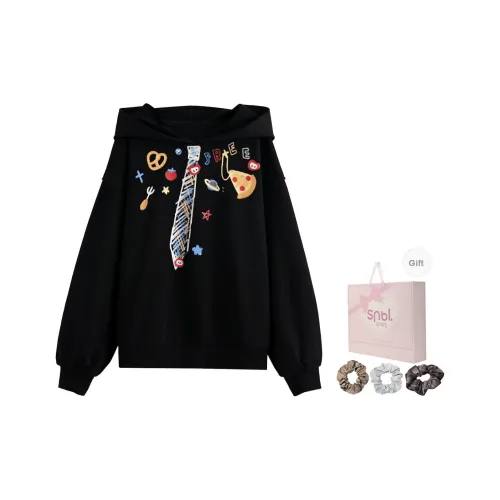 SNBL Черный Женский Свитшот