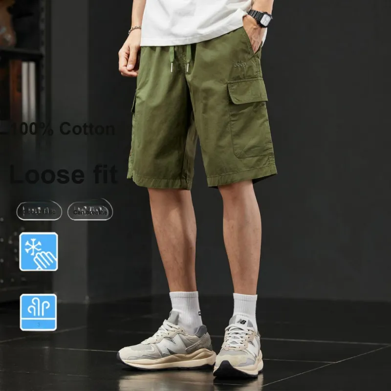 Jeep Fashion Sports Collection Cargo Shorts Men's-10