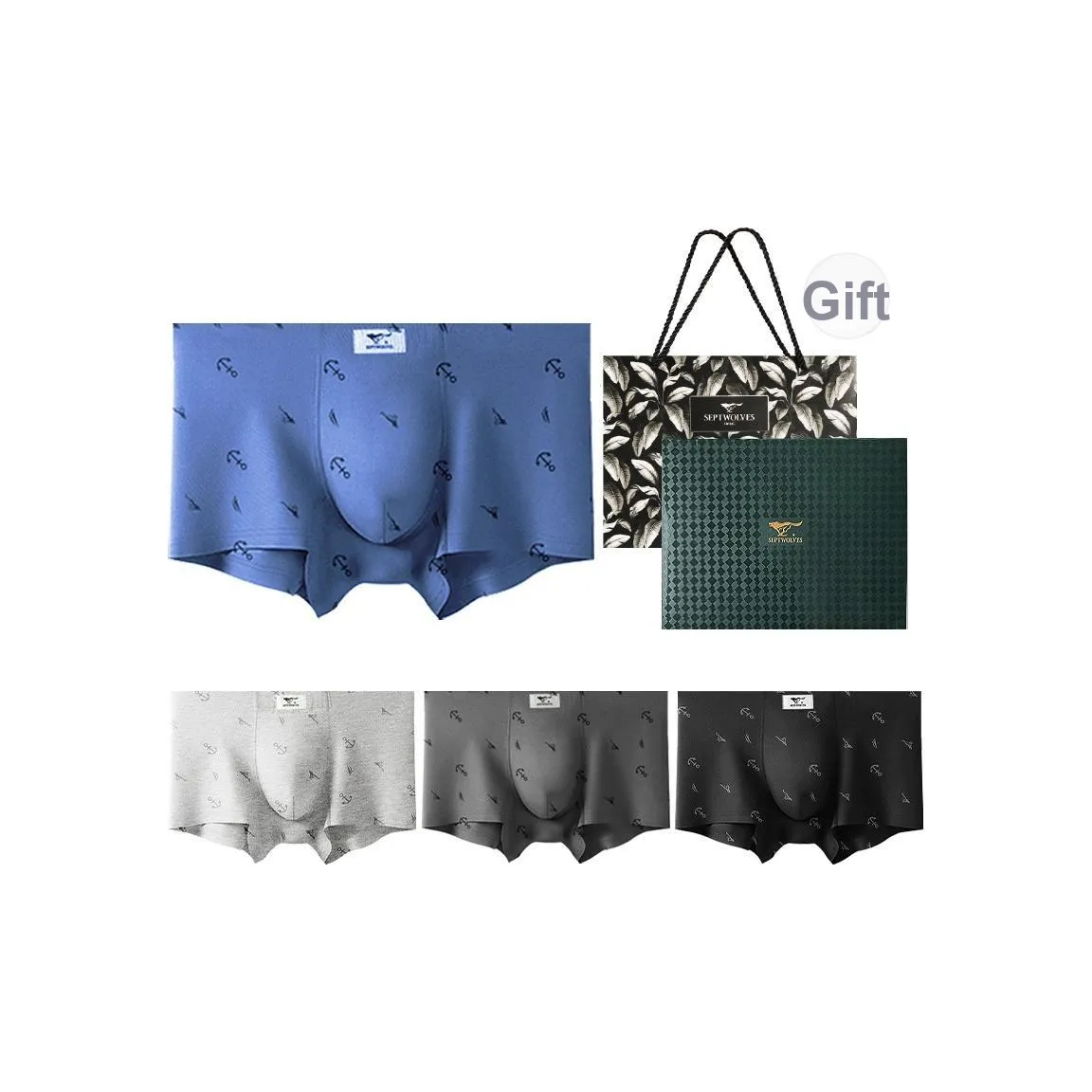 SEPTWOLVES Men Underwear Gift Boxes