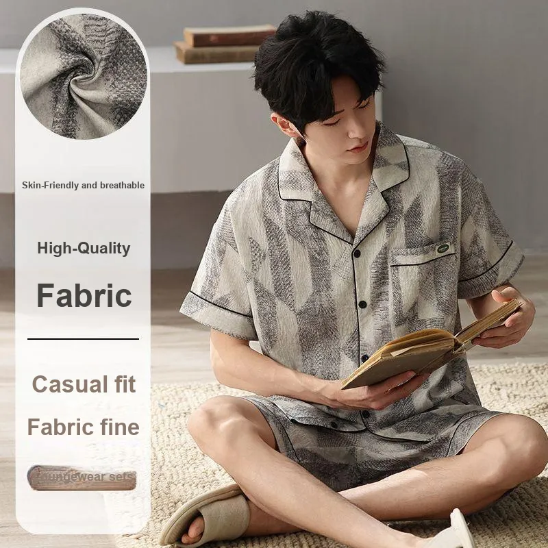 XISHE Men Pajama Sets-1