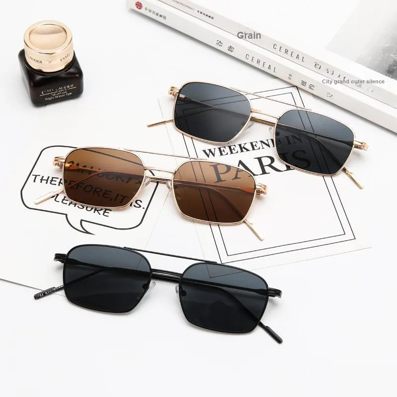 LILY&LOTTY Metal Browline Sunglasses Unisex-4