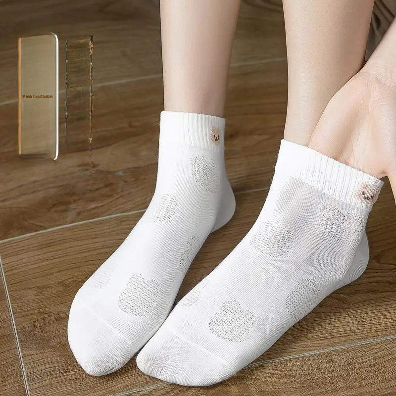 PLANDOO Mid Calf Socks Women's 6 Pack-7