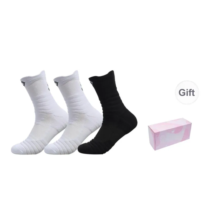 RIGORER Mid Calf Socks Unisex Solid Color-36