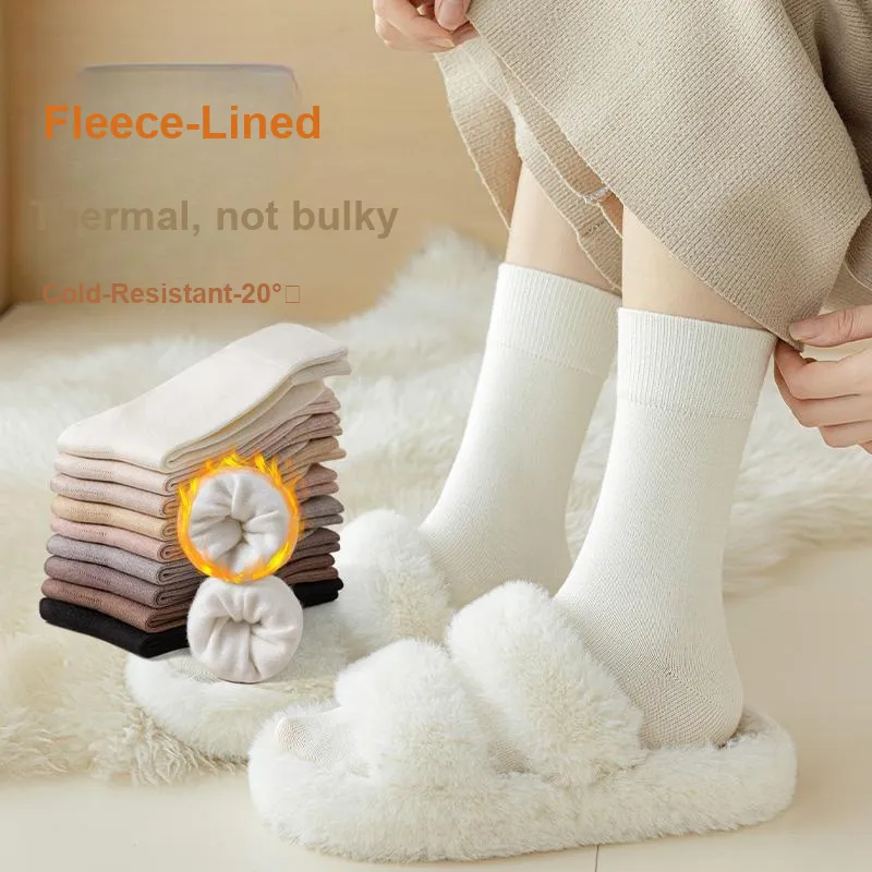 MIIOW Knee High Socks Women's 5 Pack-7