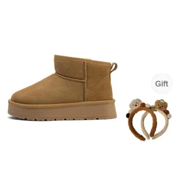 TOOMANYSHOES Short Warm Snow Boots Women's