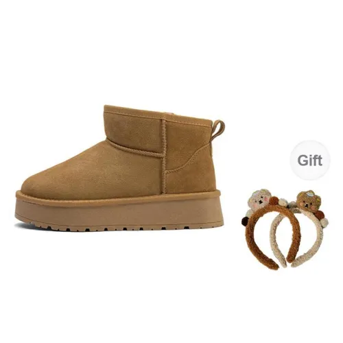 TOOMANYSHOES Short Warm Snow Boots Women's
