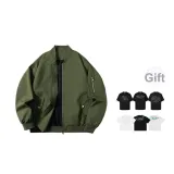 Green (Comes with 320g 100% cotton Heavyweight Short-Sleeved T-Shirts)