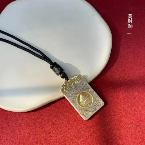 JINLUWANG Sterling Silver Hand Woven Cord Pendant Necklace Set Unisex