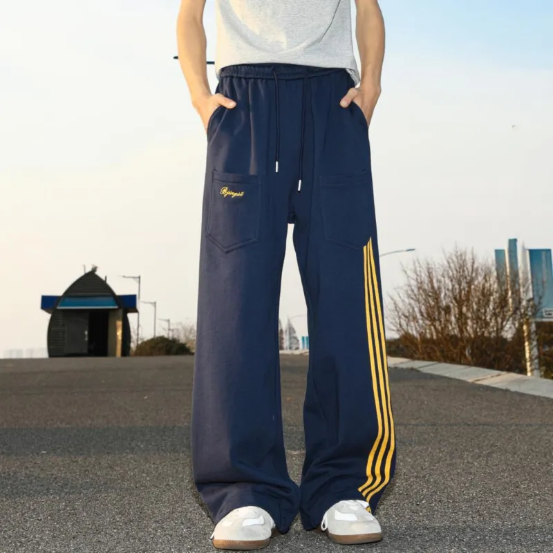 MARK WAFFLE Casual Pants Unisex-6