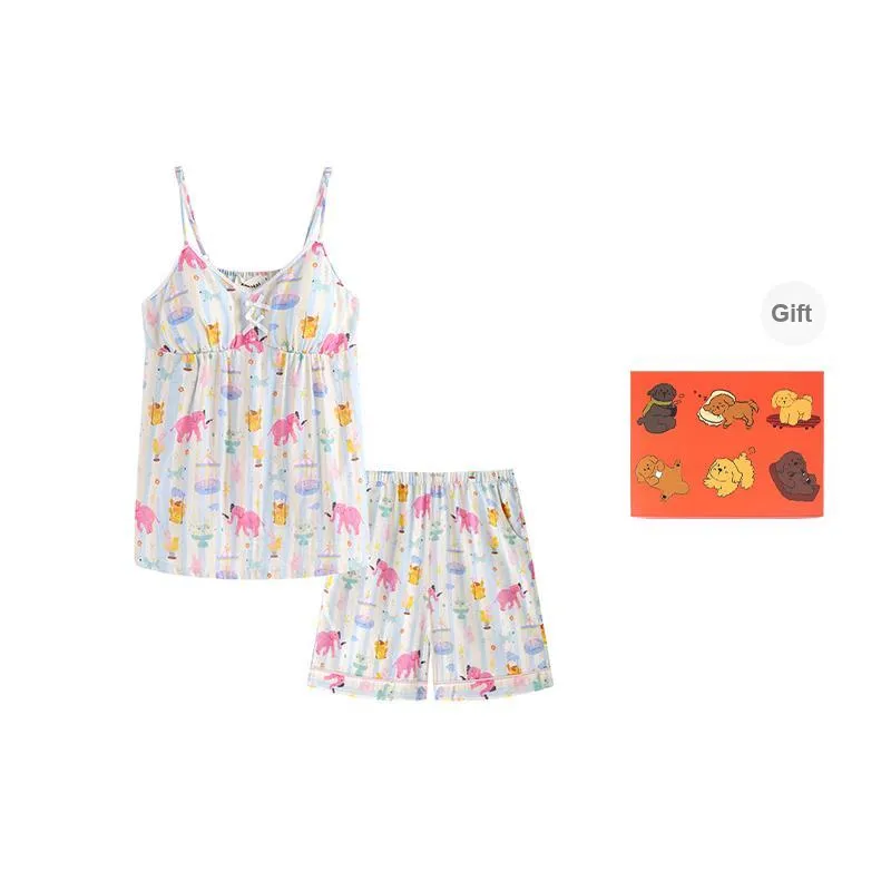 Wabi Town Pajama Gift Box Women's Image Color-0