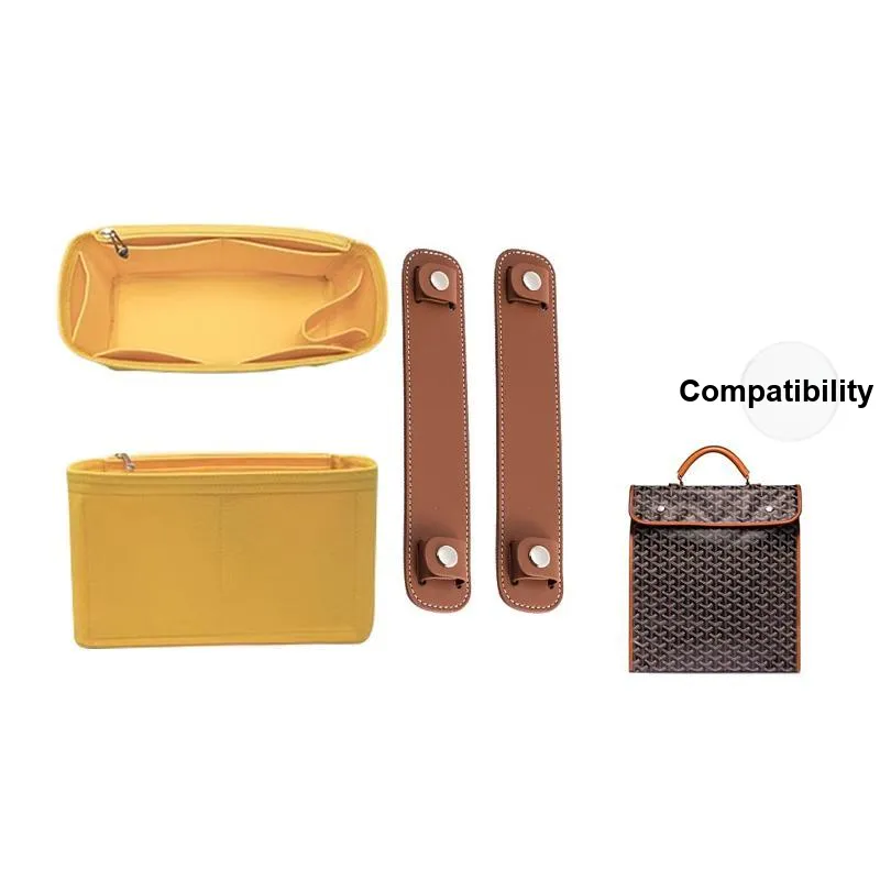 Jingxi Felt Dog Tooth Bag Strap, Stress Relief Shoulder Strap Pad Accessories Bag Insert Women's Multicolor-5