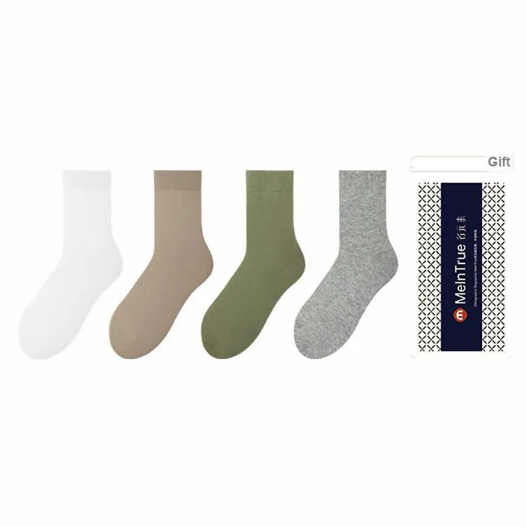 The First Name Element Mid-Calf Socks Men's Shopping Bag 6 Pack-12