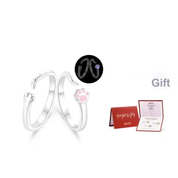 Lao Feng Xiang S925 Silver Rings Unisex