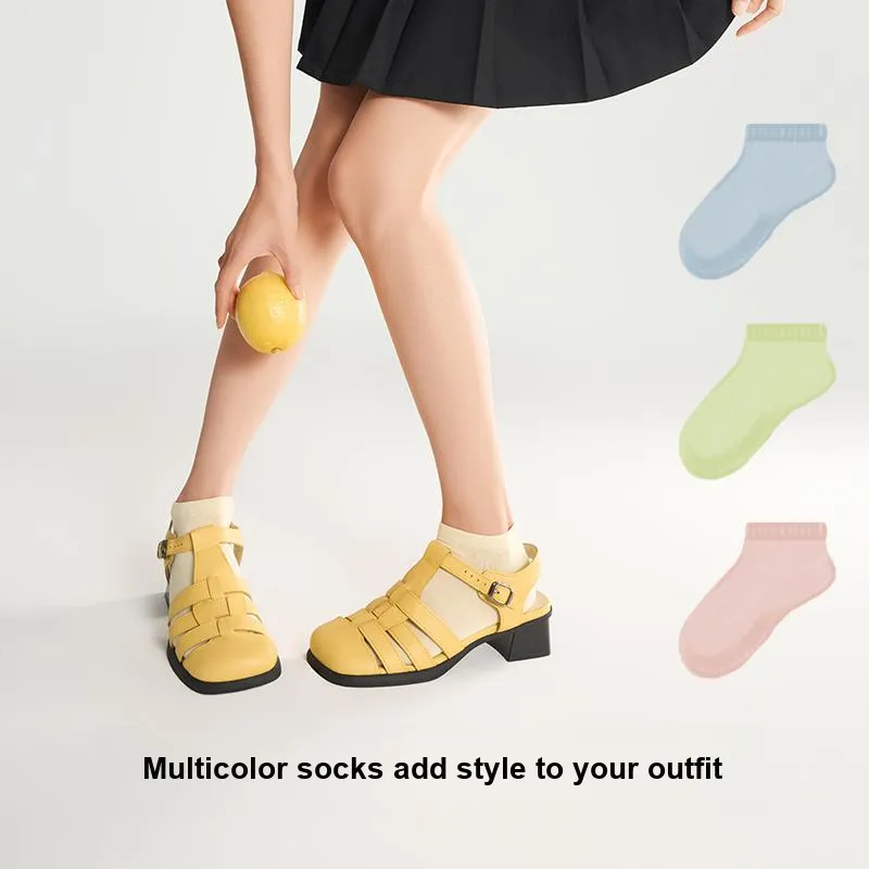 YOUKESHU Women's Socks-5